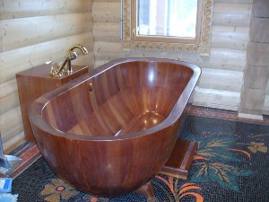 Деревянные ванны. Виды и преимущества